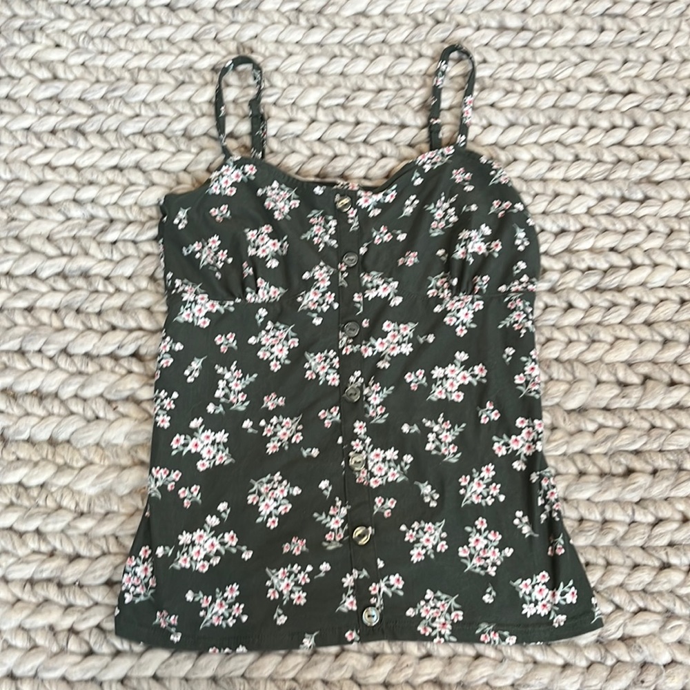 Floral tank top